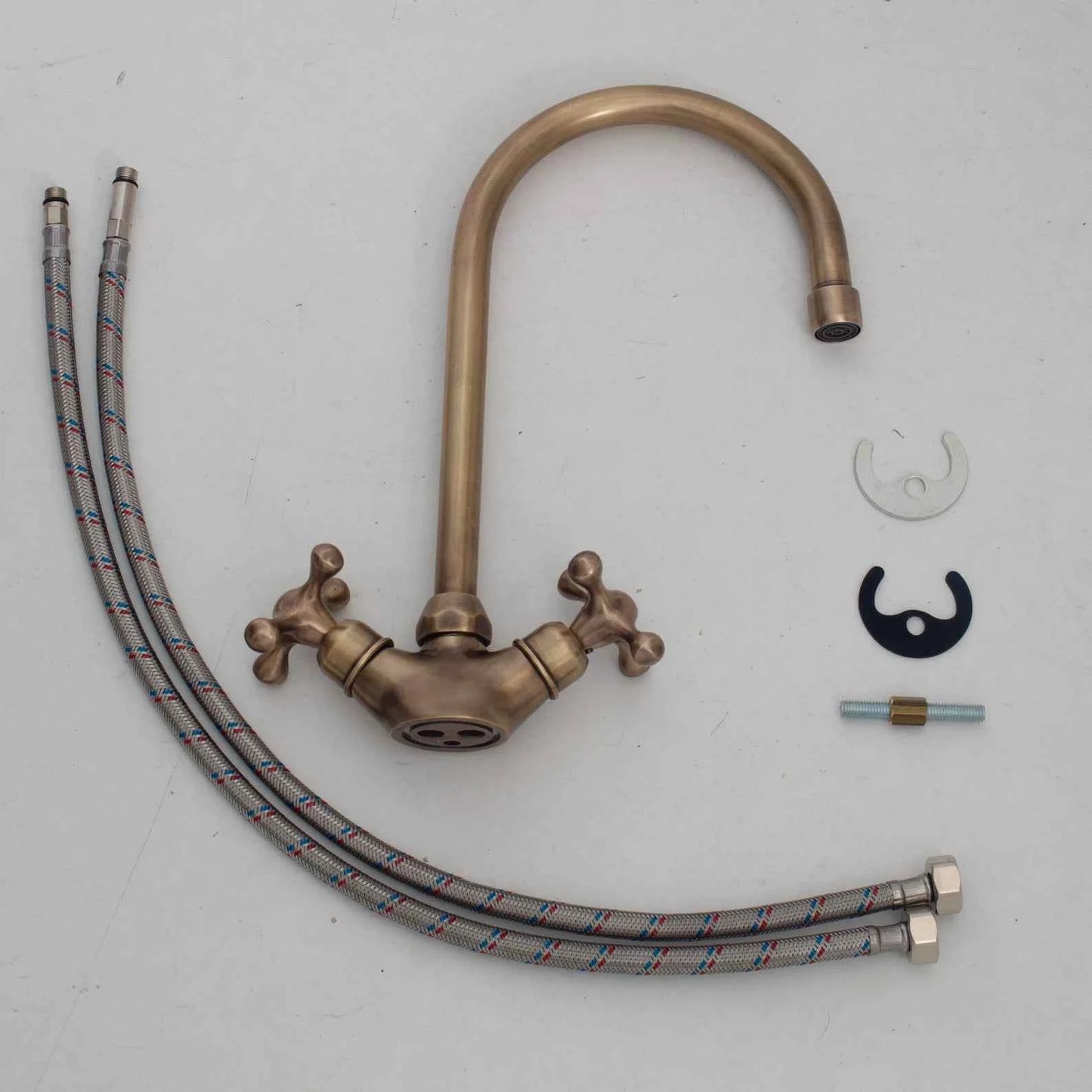 Elegant Luxury Bathroom Sink Faucet | Oil Rubbed Bronze Single Hole Antique Design | HANSA HANDICRAFT