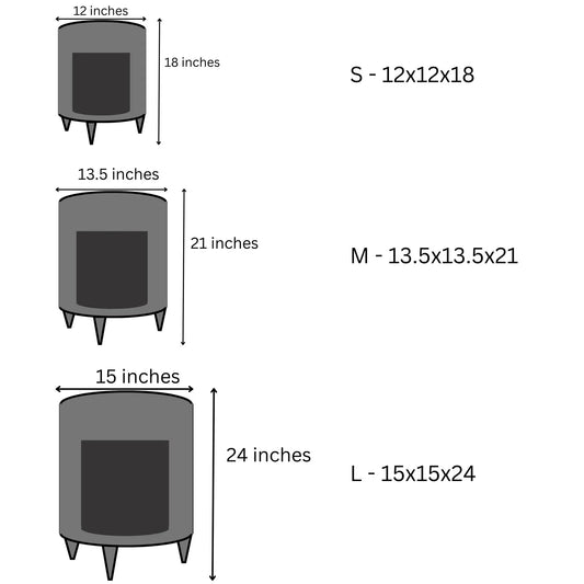Elegant Bone Inlay Round Bar Cabinet | Handcrafted Boho Side Table with Storage | Black & White Luxe Nightstand-hansa handicraft - Hansa Handicraft