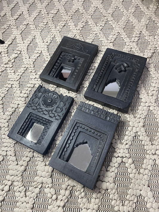 Old Indian Temple Mirror , Reclaimed Mirror, Antique Furniture, Home Decor / #templemirror #indiantemplemirror / wall hanging mirror frame. - Hansa Handicraft