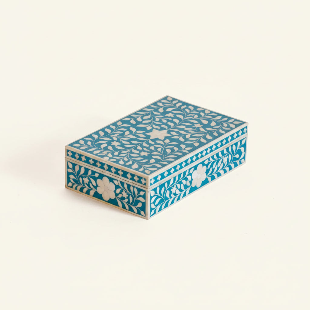 Bone inlay Decorative gift box jewelry Box can be customized - Hansa Handicraft