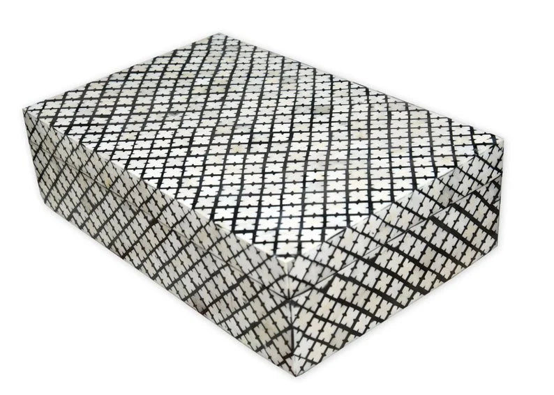 Bone inlay Decorative gift box jewelry Box can be customized - Hansa Handicraft