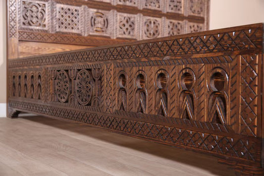 Moroccan Traditional Bed Frame, Handmade Bed Frame, Custom Bed Frame, Free Shipping - Hansa Handicraft