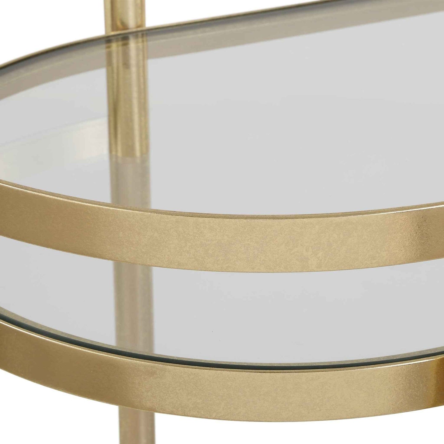ISABELLE GOLD BAR CART