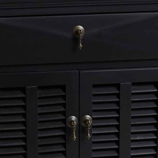 LOUVRE (BED)SIDE TABLE | BLACK