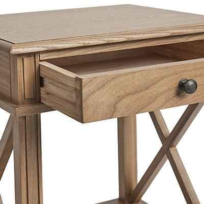 MANTO (BED)SIDE TABLE | LARGE | ELM