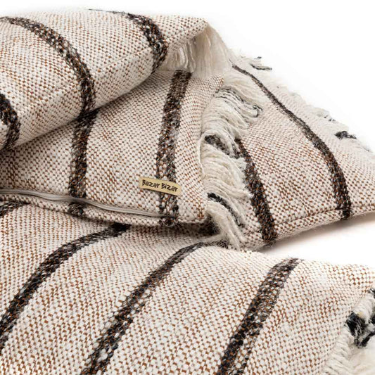 OH MY GEE CUSHION COVER | 60 X 60 CM | BOHEMIAN WHITE