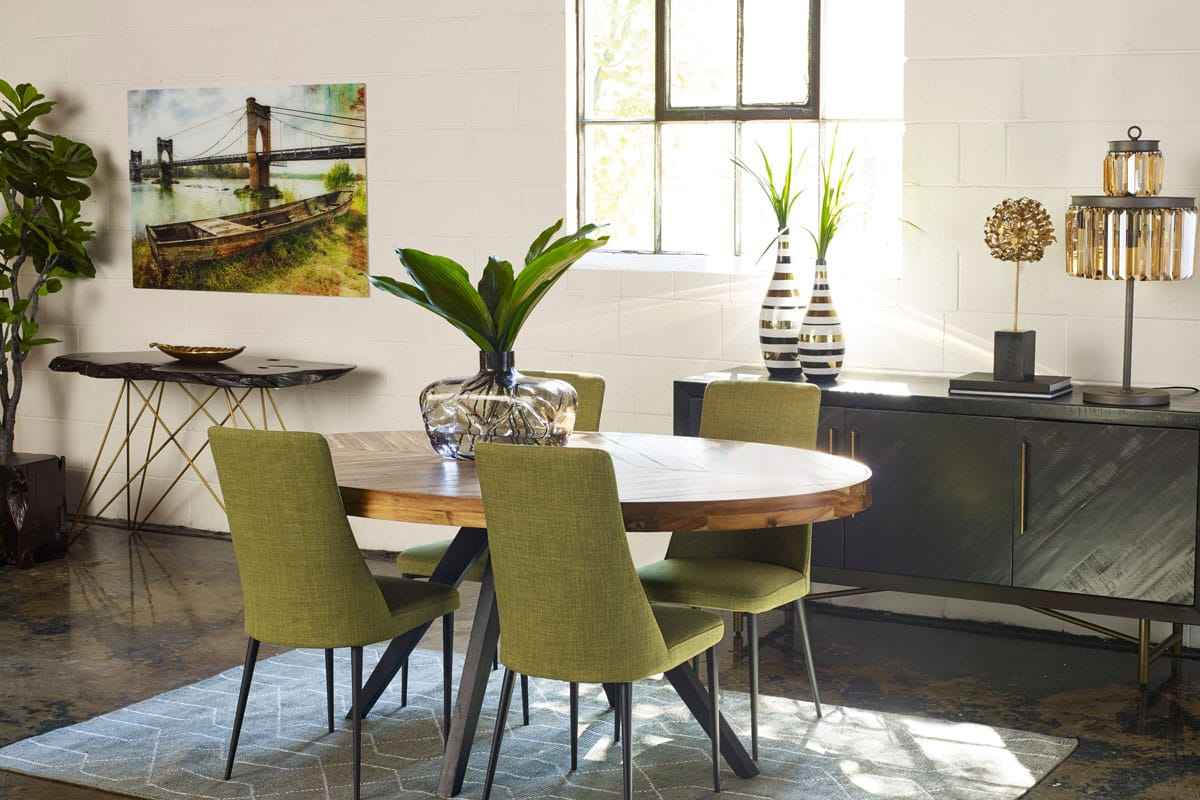 PARQ OVAL DINING TABLE