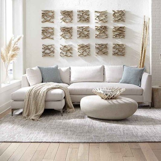 RIVER STONE INDOOR-OUTDOOR COFFEE TABLE