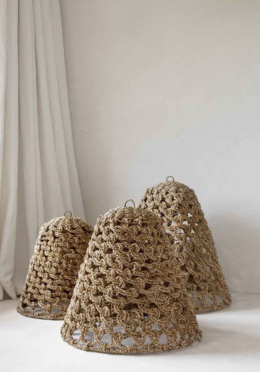 SEAGRASS WOVEN PENDANT SHADE | NATURAL