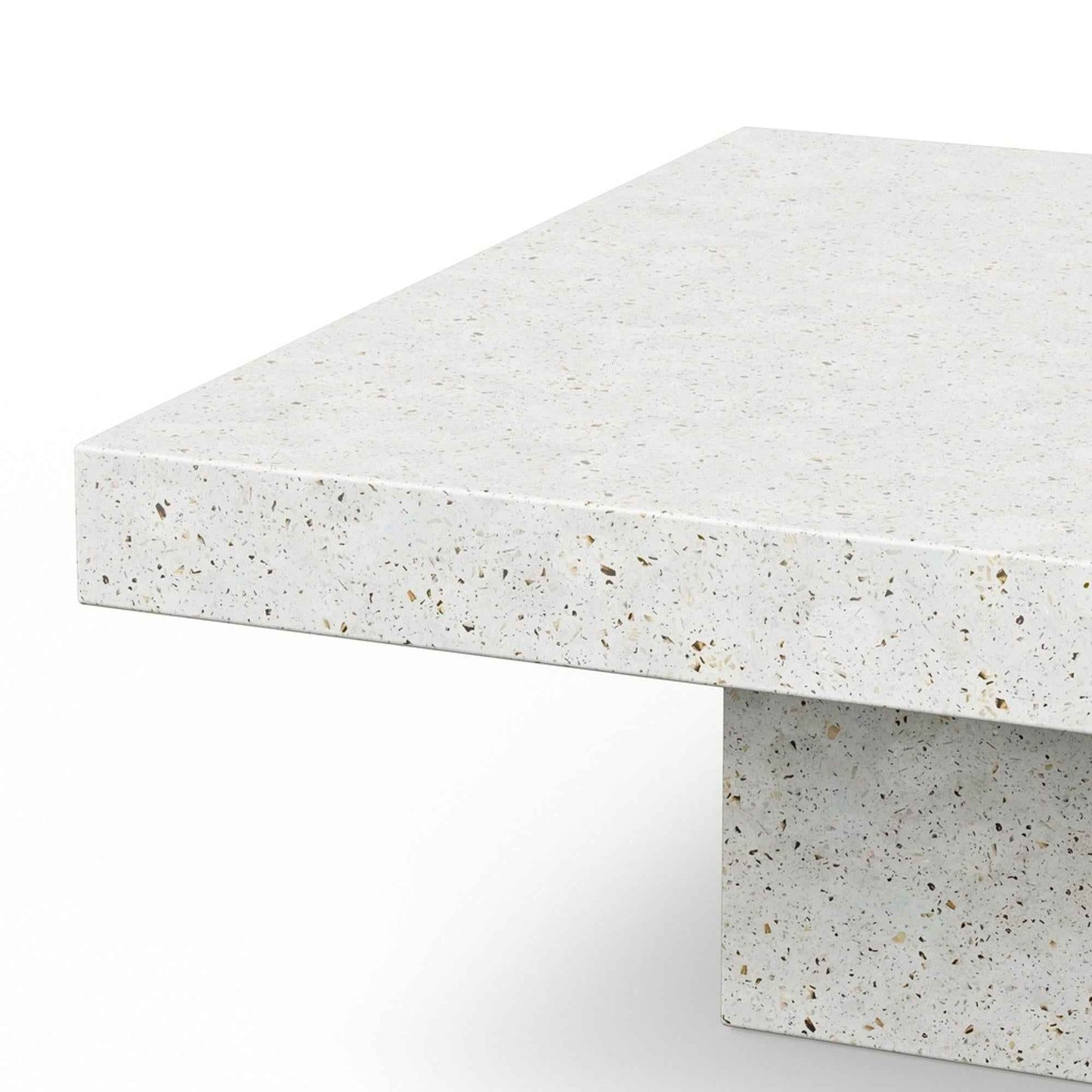 CONCRETE SLAB COFFEE TABLE: SQUARE