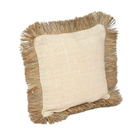 ST TROPEZ CUSHION COVER | NATURAL WHITE | 60 x 60 cm