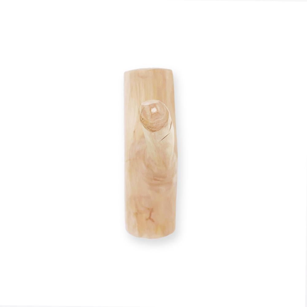 TEAK WALL HOOK | NATURAL - Green Design Gallery