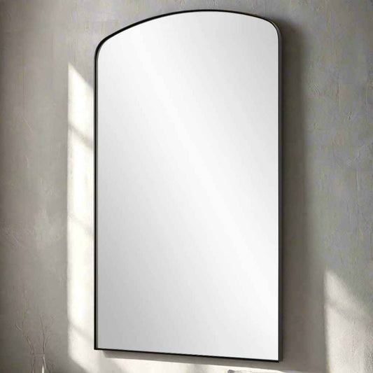 TORDERA BLACK ARCH VANITY MIRROR