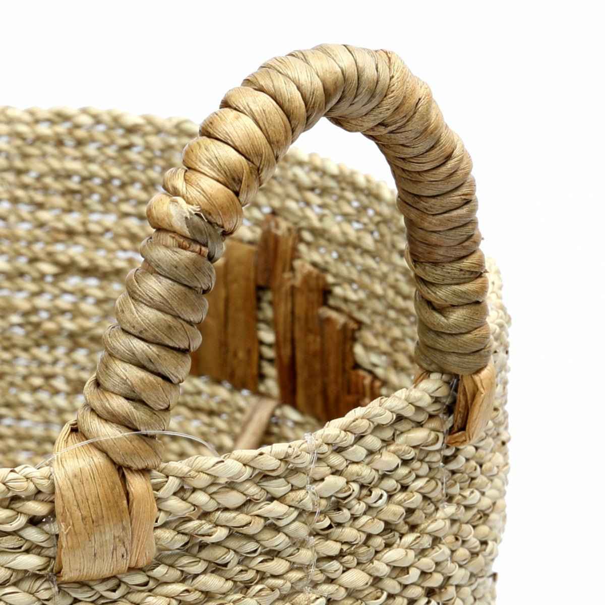 TWIGGY GRAPHIC BASKETS (SET OF 3) / NATURAL