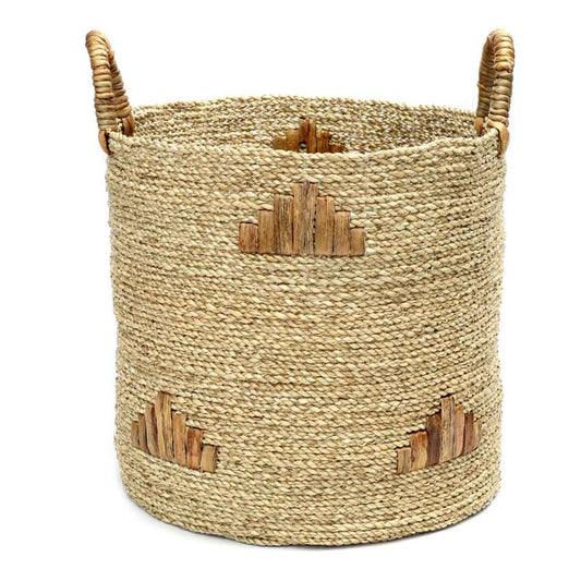 TWIGGY GRAPHIC BASKETS (SET OF 3) / NATURAL