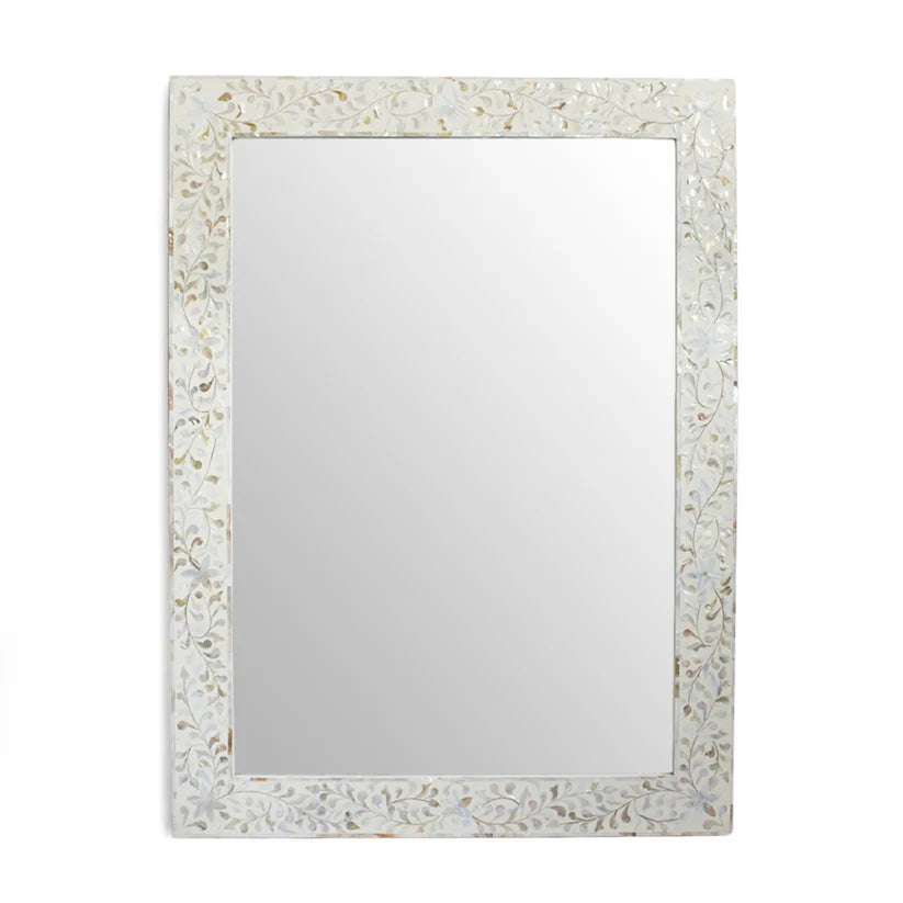 Mother of Pearl Inlay Mirror Frame