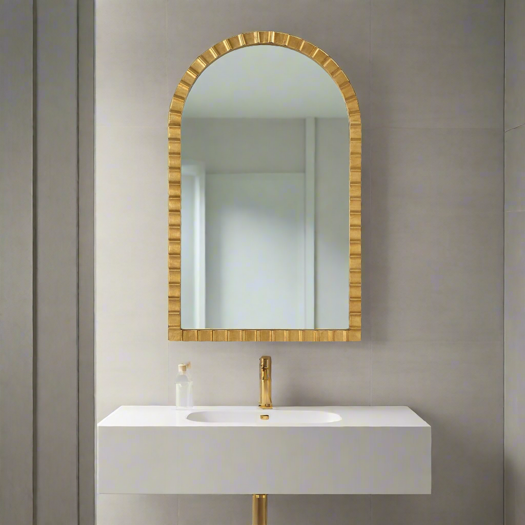 DANDRIDGE GOLD ARCH MIRROR