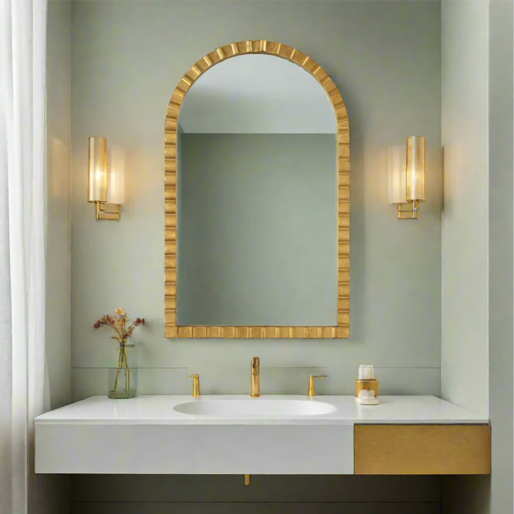 DANDRIDGE GOLD ARCH MIRROR