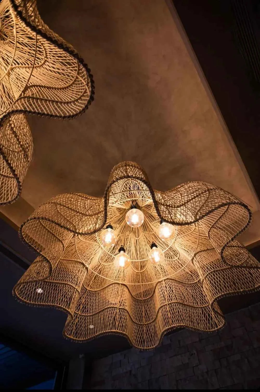 WHIPPED PENDANT SHADE | NATURAL | XXL