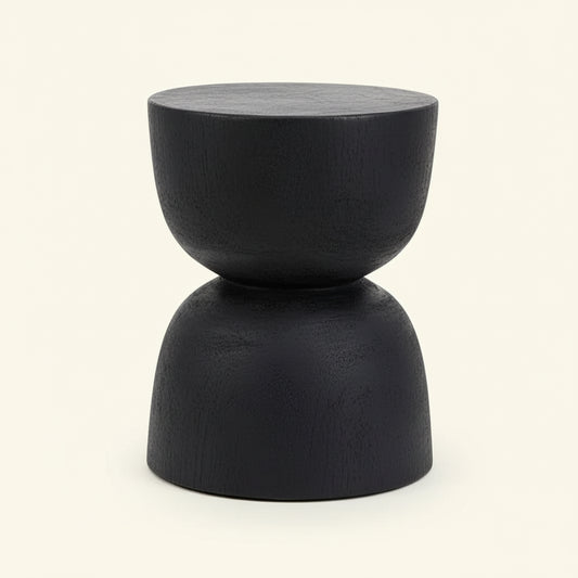 MONTREAL SIDE TABLE - STOOL | BLACK | IN-OUTDOORS