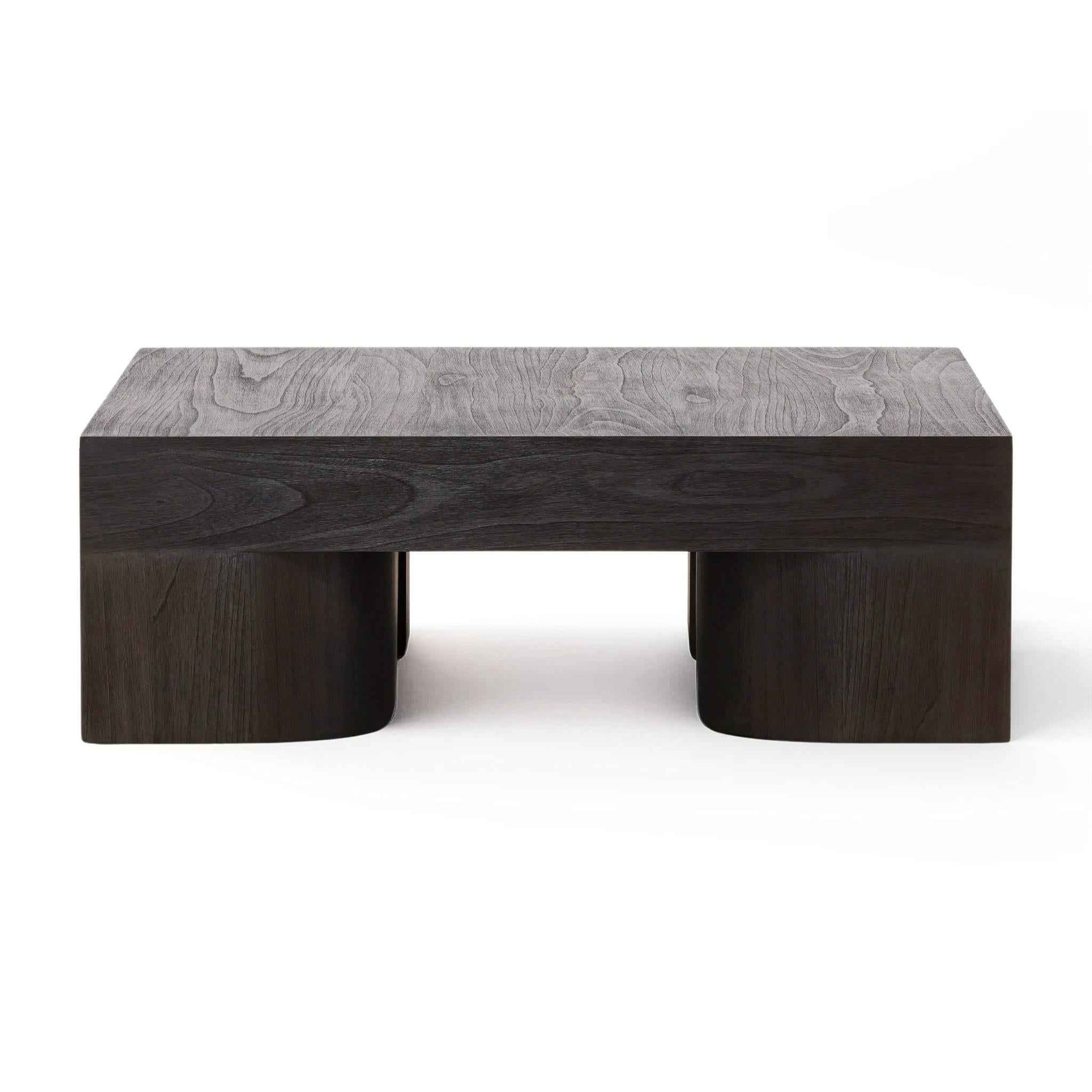 JONAH DARK WOOD COFFEE TABLE