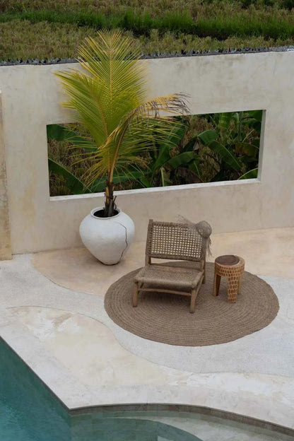 PARAMO SIDE TABLE - STOOL | BLACK | IN-OUTDOORS