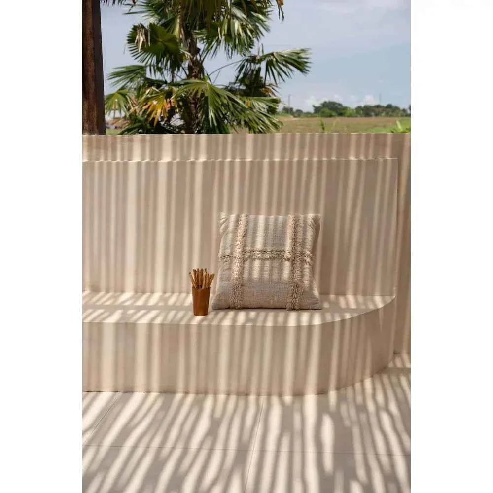NOMAD CUSHION COVER | SQUARE | NATURAL