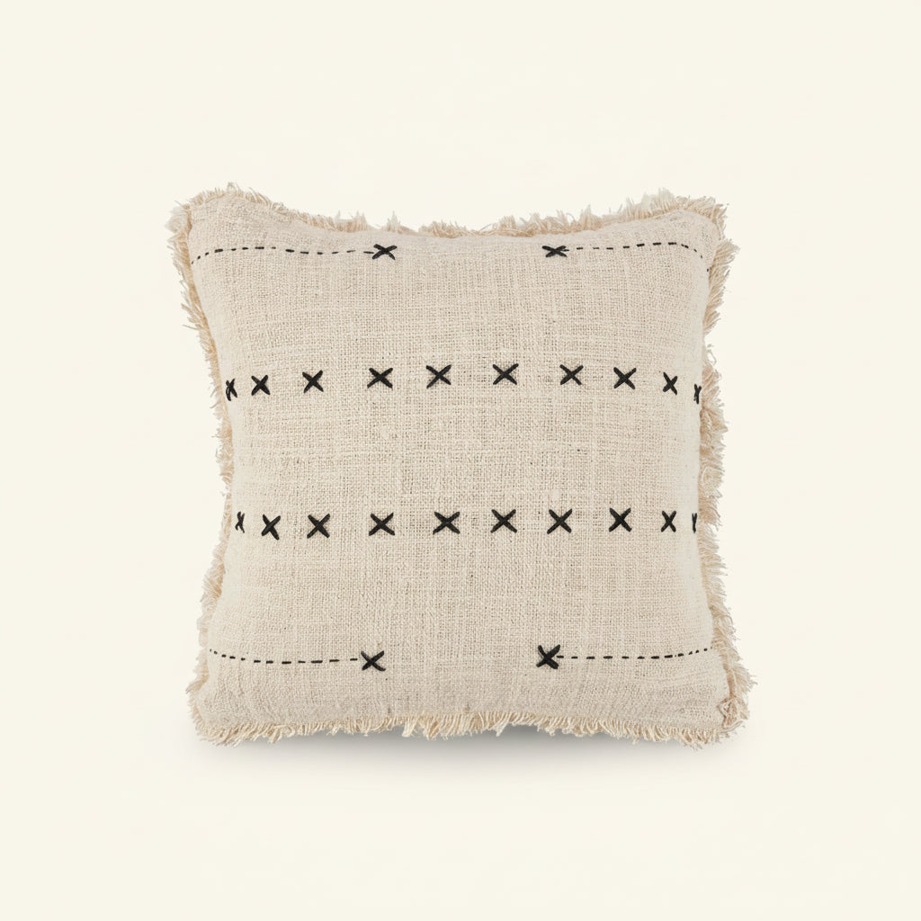 KISSY CUSHION COVER | SQUARE | NATURAL
