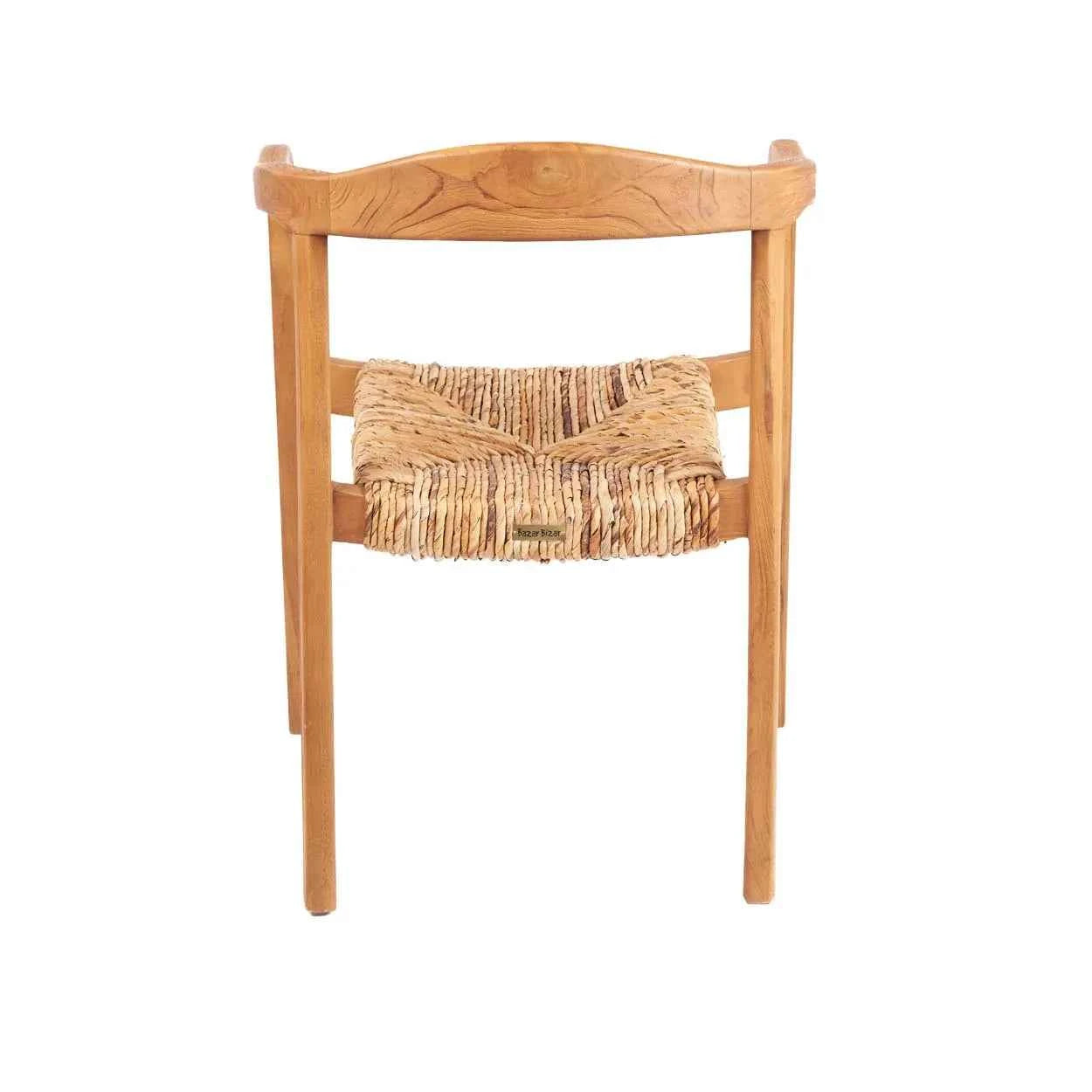 BASU DINING ARMCHAIR | STACKABLE | NATURAL