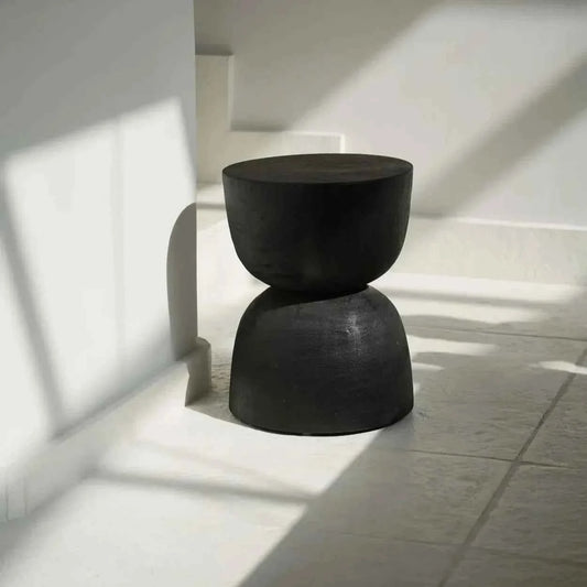 MONTREAL SIDE TABLE - STOOL | BLACK | IN-OUTDOORS