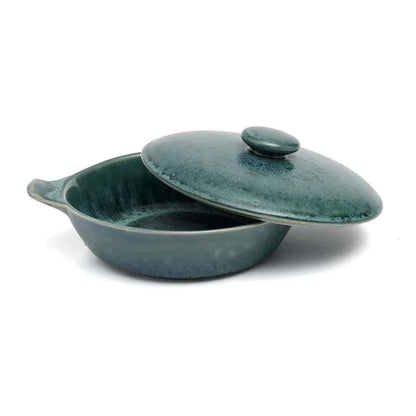 AQUA CERAMIC STEW POT | SET OF 4