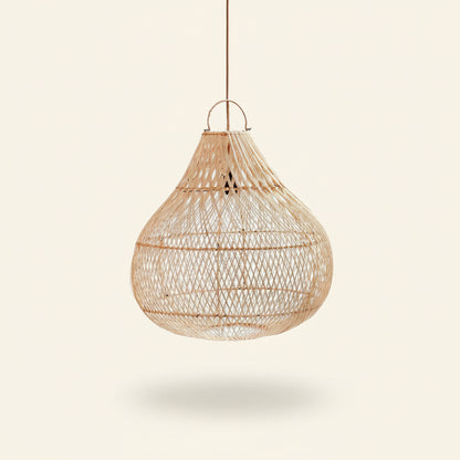 BOTTLE PENDANT SHADE | NATURAL | MEDIUM