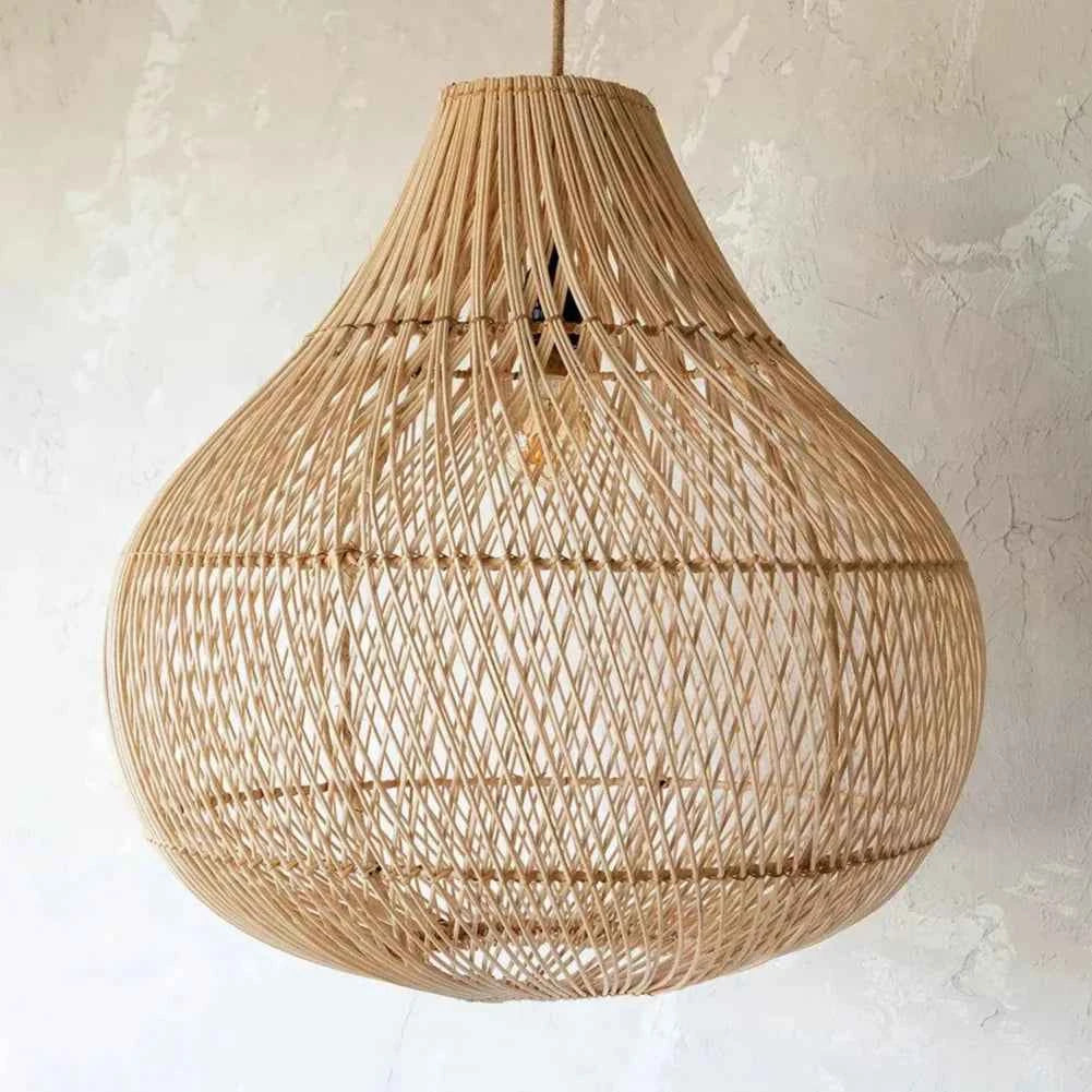 BOTTLE PENDANT SHADE | NATURAL | MEDIUM