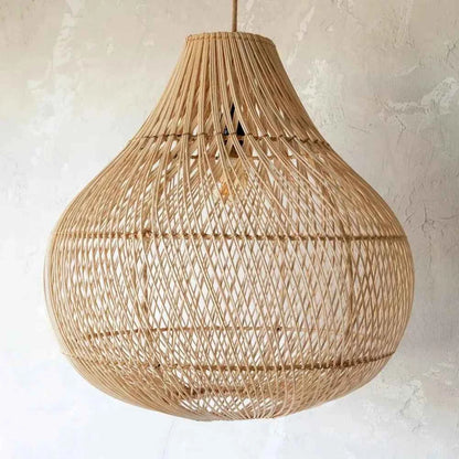 BOTTLE PENDANT SHADE | NATURAL | MEDIUM