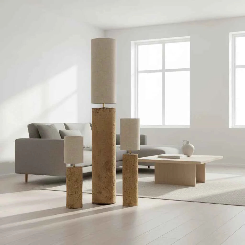 TOTEM FLOOR LAMP | MUD | 3 SIZES