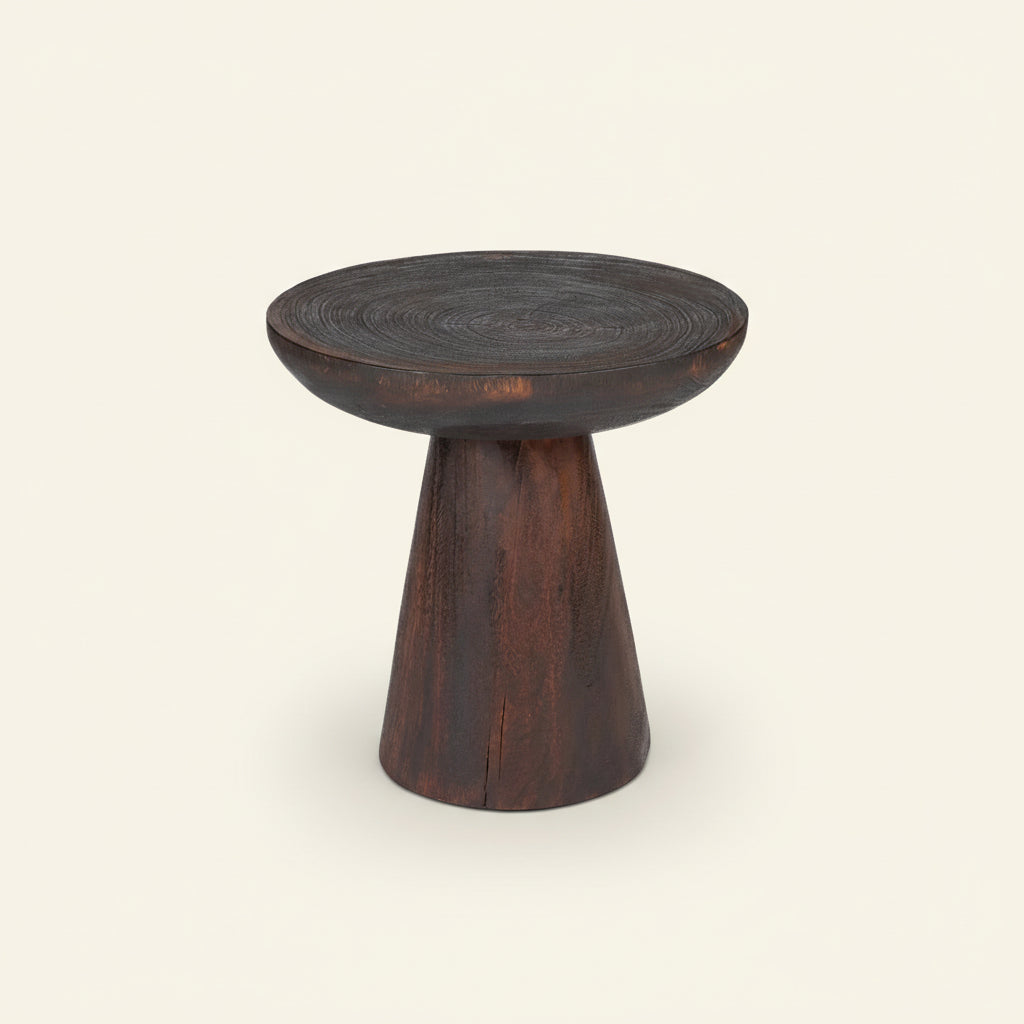 CONEY SIDE TABLE | DARK WALNUT