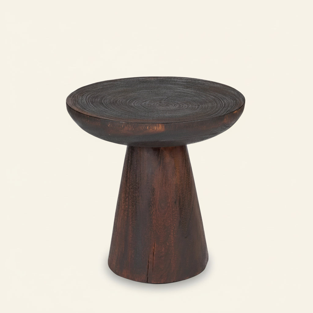 CONEY SIDE TABLE | DARK WALNUT