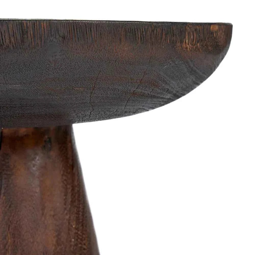 CONEY SIDE TABLE | DARK WALNUT