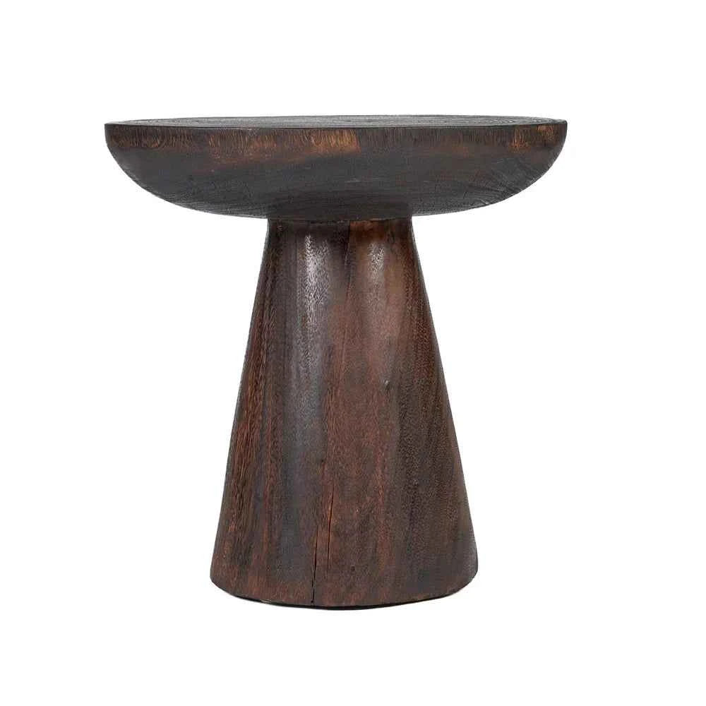 CONEY SIDE TABLE | DARK WALNUT