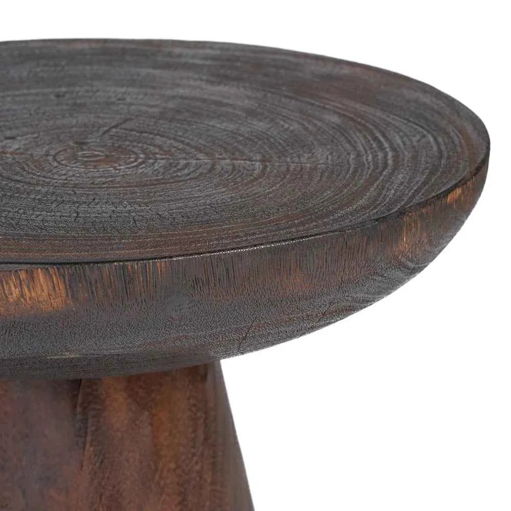 CONEY SIDE TABLE | DARK WALNUT