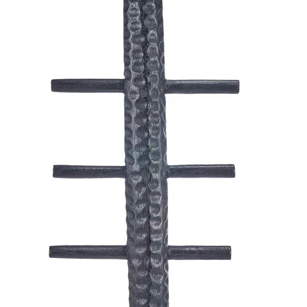 PILLAR TOTEM FLOOR SCULPTURE | XL 190 CM | BLACK