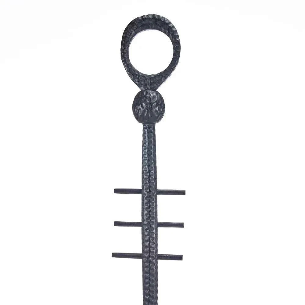 PILLAR TOTEM FLOOR SCULPTURE | XL 190 CM | BLACK