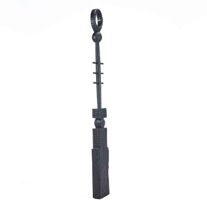 PILLAR TOTEM FLOOR SCULPTURE | XL 190 CM | BLACK