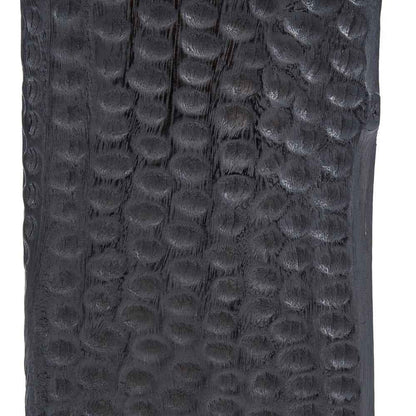 PILLAR TOTEM FLOOR SCULPTURE | XL 190 CM | BLACK