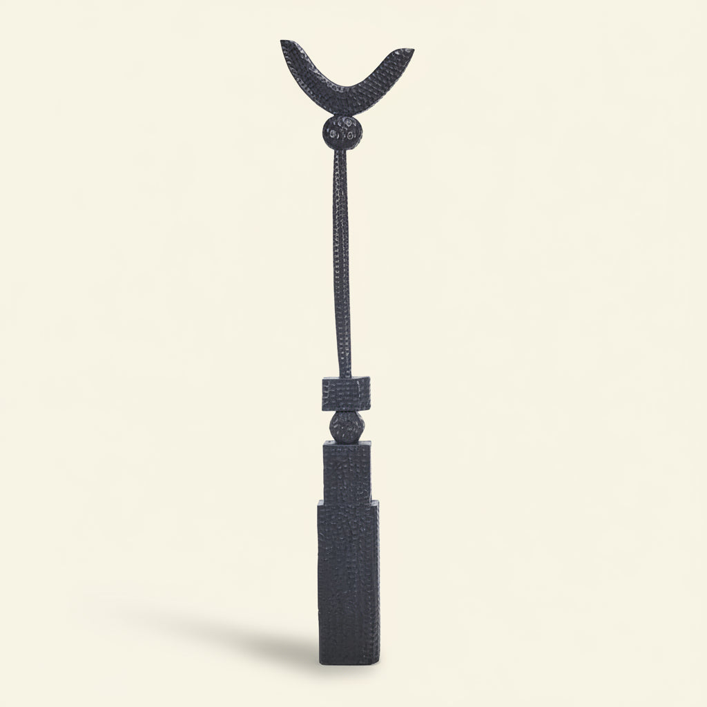 GROUNDING TOTEM FLOOR SCULPTURE | XL 190 CM | BLACK