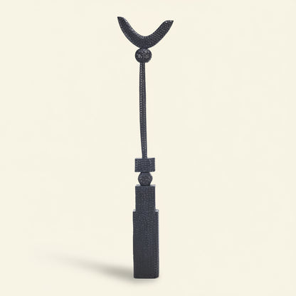 GROUNDING TOTEM FLOOR SCULPTURE | XL 190 CM | BLACK