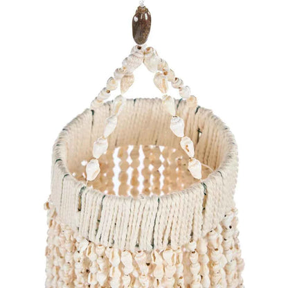 OCEAN SEA SHELL PENDANT CHANDELIER | LARGE | NATURAL
