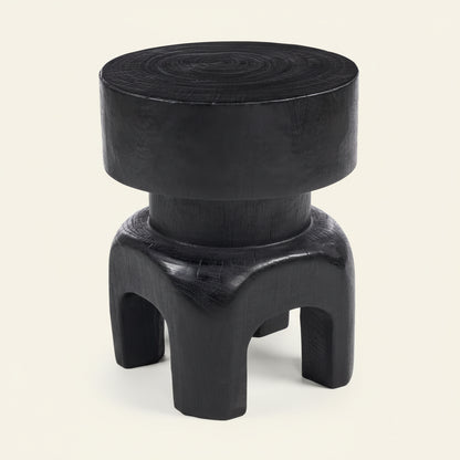 SQUAT STOOL - SIDE TABLE | BLACK