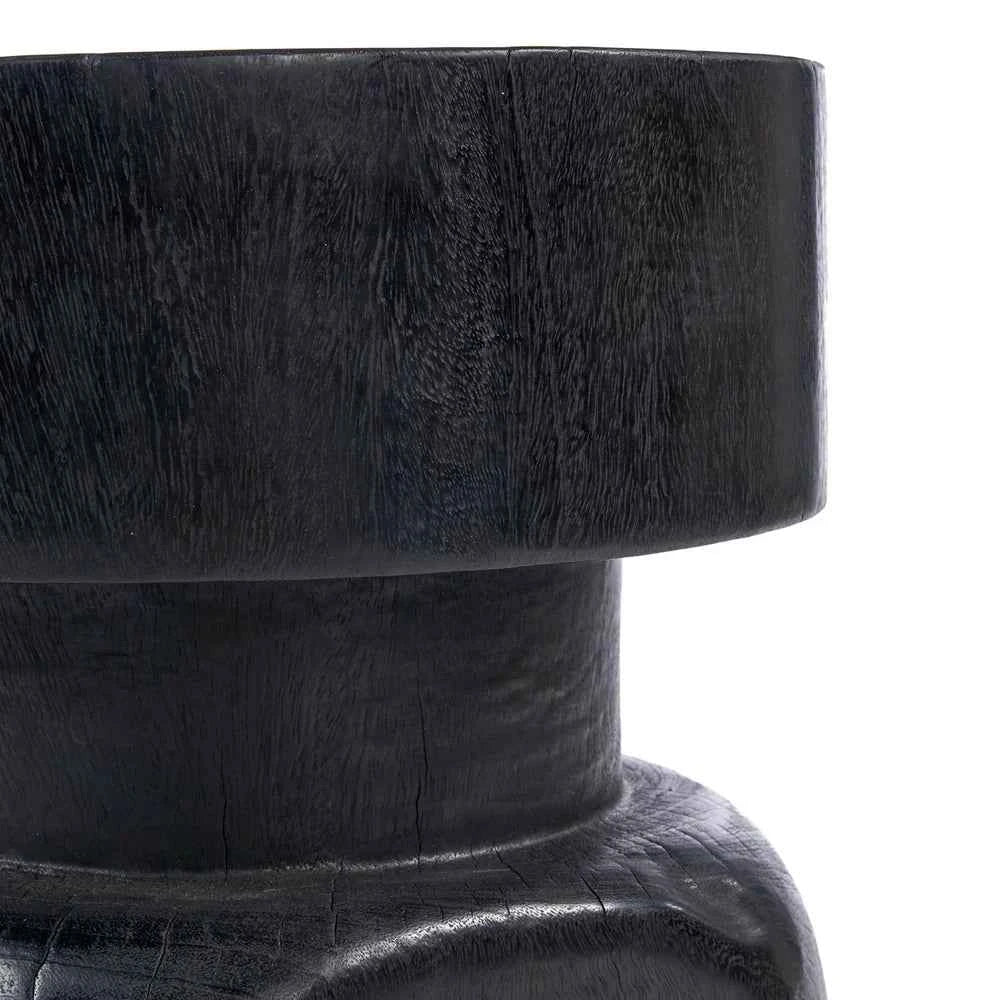 SQUAT STOOL - SIDE TABLE | BLACK
