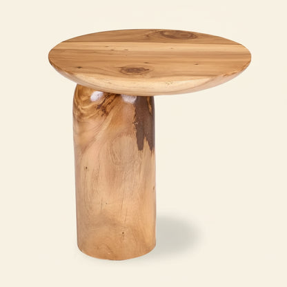 MANGO DRUM SIDE TABLE | NATURAL